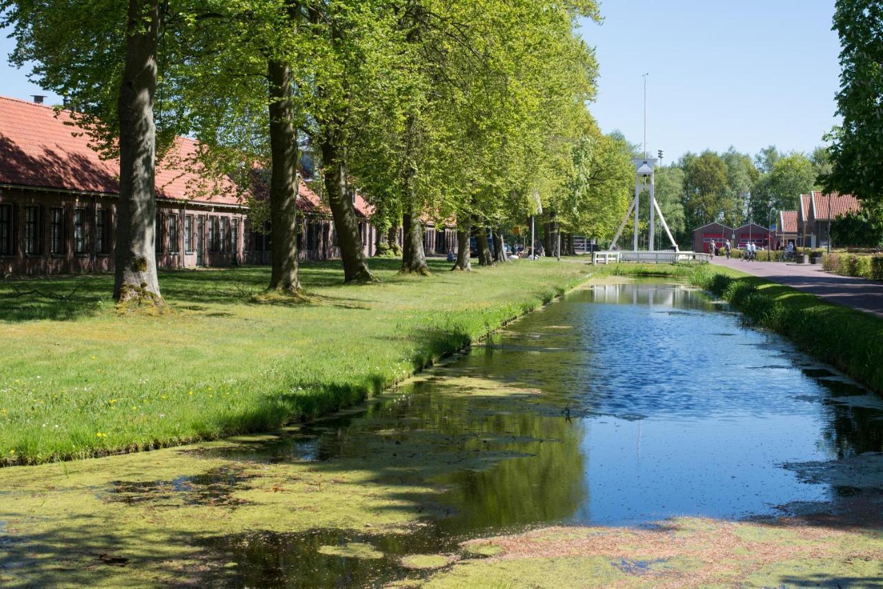 4P Chalet Tolve Met 4 Fietsen Vlakbij Natuurgebieden Drents Friese Wold, Fochteloerveen En Gevangenisdorp Veenhuizen Oosterwolde  Εξωτερικό φωτογραφία